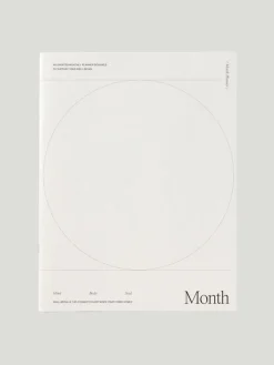 Wilde House Paper Undated Monthly Planner