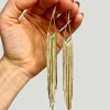 WILYMI Jewelry Fringe Earrings