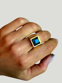 WILYMI Jewelry Labradorite Ring