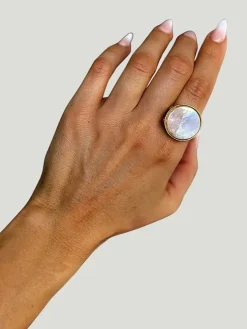 WILYMI Jewelry Moonstone Ring