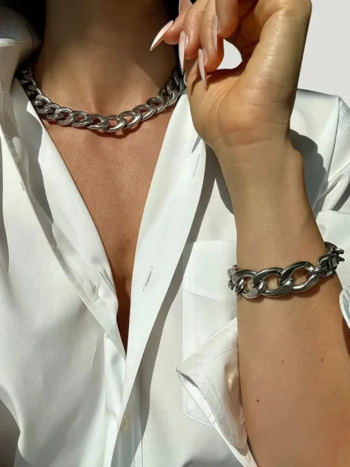 WILYMI Jewelry X Cuban Collar Necklace