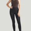 Yummie Stretch and Shine Faux Leather Shaping Legging