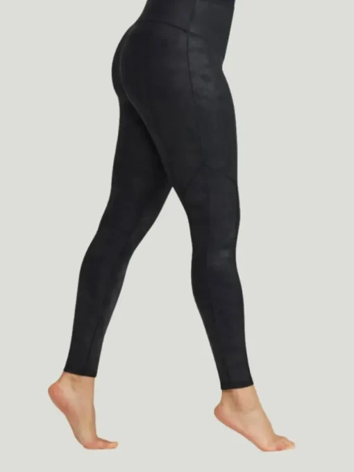 Yummie Stretch and Shine Faux Leather Shaping Legging